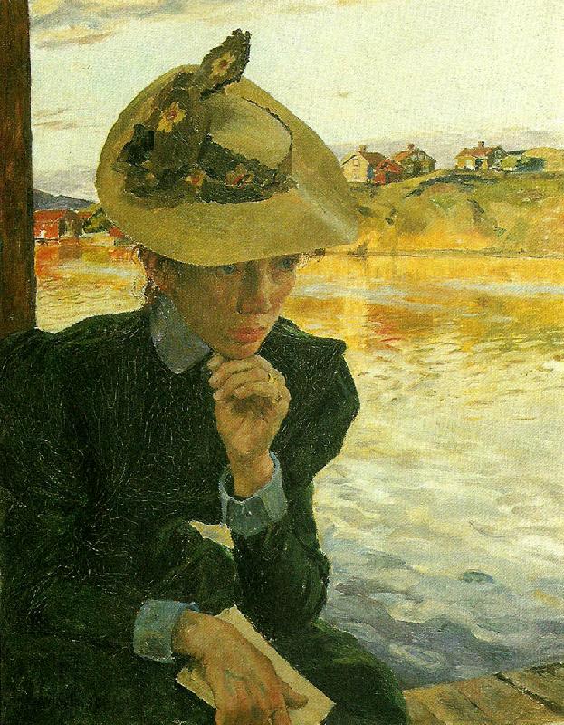 Carl Wilhelmson vid vastkusten oil painting picture